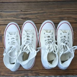 Converse all star lot 2 pr 7.5 & 7
